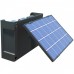 Solar LED Φωτιστικό Απλίκα Τοίχου 2W Ψυχρό Φως 6000Κ IP65 6592